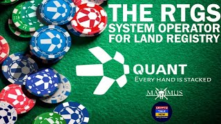 💥🚨QUANT QNT  THE INTERLINKING OPERATOR RTGS SYSTEM FOR LAND REGISTRY QNT ISOTC307 [upl. by Randene]