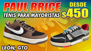 Paul Brice tienda de tenis para mayoristas en Leon Guanajuato sneaker tenis clon g5 replica mx [upl. by Antipus971]