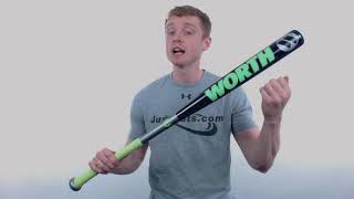 Review Worth Mayhem Wood Slow Pitch Softball Bat SBMYWD [upl. by Hurty]