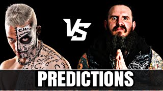 AEW WRESTLE DREAM PREDICTIONS BRODIE KING VS DARBY ALLIN [upl. by Aliled]