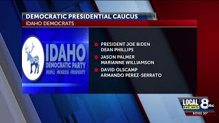 Idaho Democratic Party Presidential Caucus set Thursday [upl. by Eelimaj]