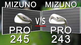 BATTLE OF THE BEST Mizuno Pro 245 Vs Mizuno Pro 243  You Decide The Winner [upl. by Aihsemek]