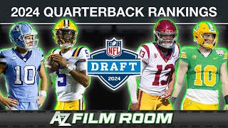 Ranking Every QB in the 2024 NFL Draft [upl. by Leunamne]