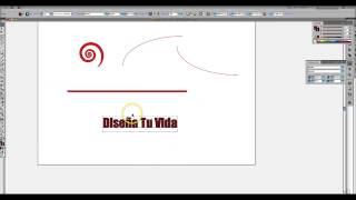 Como convertir líneas a curvas en illustrator [upl. by Mundy203]