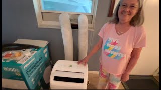 After 1 week a review of Hisense 8000 BTU Dual Hose Portable Air Conditioner [upl. by Gabor]