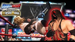 Kane 02 vs Chris Jericho  WWE SVR 2008  Legends Of Wrestlemania WIP [upl. by Anilram143]