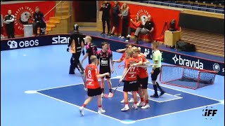 Storvreta IBK vs IBF Falun  Champions Cup SemiFinal [upl. by Gustafson]