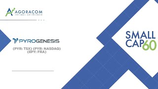 AGORACOM Small Cap 60 How Big Is PyroGenesis Additive Manufacturing NexGen Powders [upl. by Nylissej52]