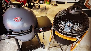 Kamado Grill Challenge  30000 vs 75000  Ceramic Or Steel Which is Better [upl. by Viradis141]