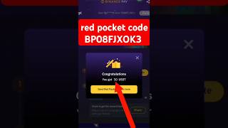 Binance Red Pocket Code Today  red pocket code  new red pocket code  today red pocket code [upl. by Gerianne430]