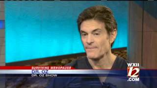 Dr Oz Reveals Ways To Ease Menopause [upl. by Viridissa]