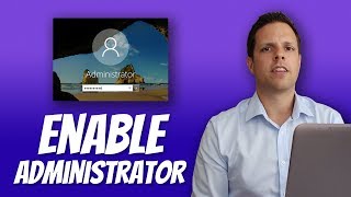 How to enable the administrator account in Windows 10 [upl. by Anerehs328]