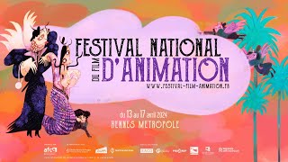 Bandeannonce  FESTIVAL NATIONAL DU FILM DANIMATION 2024 [upl. by Hollington]