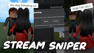 ROBLOX FE Stream Sniper Script  JOIN ANYONE [upl. by Nelrsa586]