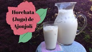 Horchata Jugo de Ajonjolí [upl. by Eileen]