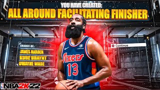 YOU SHOULD MAKE THIS JAMES HARDEN “SLASHER” BUILD NOW🔥🔥🔥 NBA 2K22 BEST DEMIGOD BUILD [upl. by Rehc]