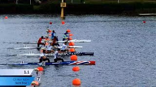 C2 Men 500m  SemiFinal 1  2024 ICF CanoeKayak Sprint World Cup Poznan [upl. by Ronald578]