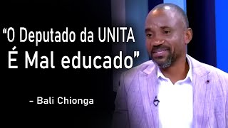 Ao vivo Bali Chionga diz que o deputado da UNITA não tem Educação e a greve geral é ilegítima [upl. by Nehcterg]