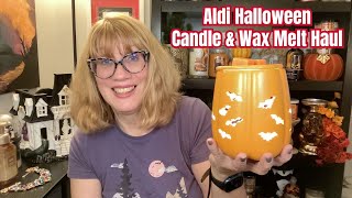 Aldi Halloween Candle amp Wax Melt Haul [upl. by Nytsua]