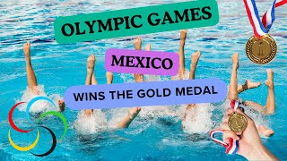 OLYMPIC GAMES Mexico wins the GOLD MEDAL  QUEEN MUSIC to their performance [upl. by Ytisahc]