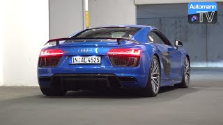 2017 Audi R8 V10 PLUS 610hp  pure SOUND 60FPS [upl. by Aistek]