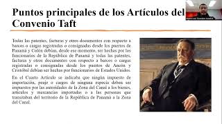 El Convenio Taft y los intentos por resolver conflictos diplomáticos durante su vigencia Mario Luis [upl. by Akem871]