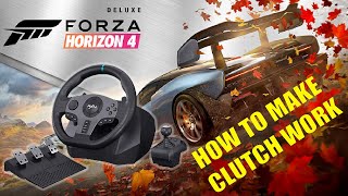 How to make PXN V9 work for Forza Horizon 4 and my clutch settings [upl. by Anaib]