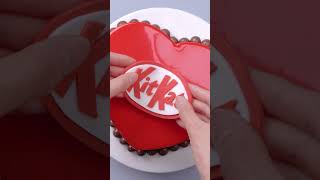 Simple Heart Cake Decorating Ideas [upl. by Mackey703]