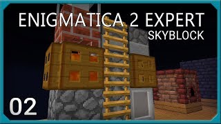 Enigmatica 2 Expert Skyblock EP2 Alchemical Fusion [upl. by Llenyr753]