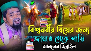 বিশ্বনবীর বিয়ের জন্য জান্নাত থেকে শাড়ি আনলেন জিব্রাইল  Mawlana Mosarof hosen salauddin  New waz [upl. by Leopoldine]