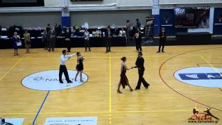 IDTA Greek Area Contest 2015 Adults Five Dance Latin Clo Bro ProAm Final [upl. by Atinaw994]