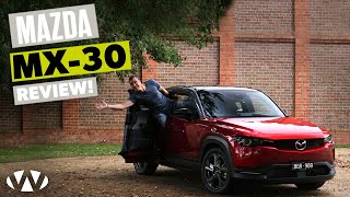 Mazda MX30 Review  Wheels Australia [upl. by Eiro659]