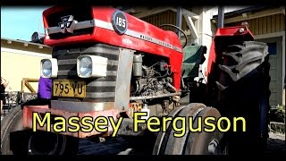 Massey Ferguson 185 Multi Power Old Tractor [upl. by Cirnek]