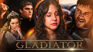 ugly crying over GLADIATOR 2000 ☾ MOVIE REACTION  FIRST TIME WATCHING [upl. by Dody536]