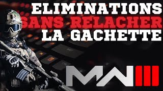 Éliminations sans relâcher la gâchette astuce camo MW3 [upl. by Tonneson]