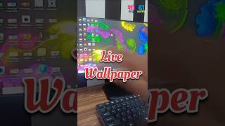 PC Me Live Wallpaper Kaise Lagaye wallpaper shorts [upl. by Kieffer357]