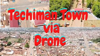 Recommended Techiman Municipal Via Drone Bono East Region [upl. by Aiksas]