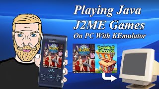 Playing J2ME Mobile Game on PC  KEmulator Download Link [upl. by Imac]