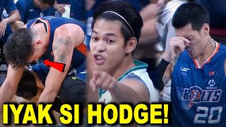 IYAK si Hodge laglag ang Bolts  Duguan si Mocon Nandakma ng junjun si Tyler Tio  Semis na [upl. by Attah32]