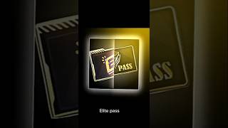 Booyah pass vs Elite pass ☠️👀shorts freefire [upl. by Lamori]