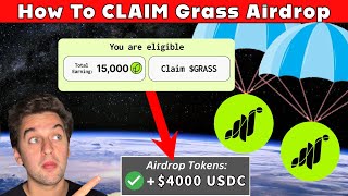 Claim GRASS Airdrop  HOW TO CLAIM THE AIRDROP [upl. by Eenwahs980]