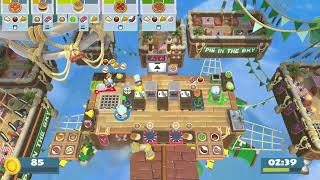 Overcooked 2 Level 64 4Player Local Coop [upl. by Wiseman10]