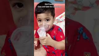 Portable Mesh Nebulizer for Kids and Adults Battery Operated Travel Friendly Handheld Rechargeable [upl. by Ahsitahs]