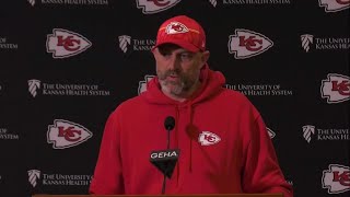 Chiefs offensive coordinator Matt Nagy discusses preparations for the AFC Championship game in Ba [upl. by Olivann]