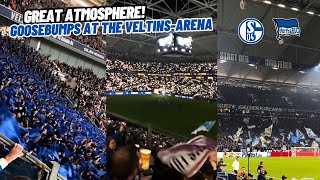 Incredible Moments in Schalke 04 Home Match Against Hertha Berlin at VeltinsArena [upl. by Golding]