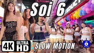 Soi 6  Pattaya  Slow Motion  11102024  4K Ultra HD 60FPS [upl. by Laehcar]