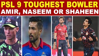 Who Is The Toughest Bowler Of PSL 9 l Rassie van der Dussen Talk l HBL PSL 9 l Sportseye [upl. by Bonita]