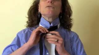 How To Tie A Bow Tie Easy Step By Step Bow Tying Lesson from Bowtiecom [upl. by Bibby]