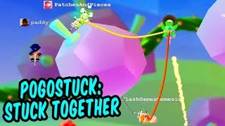 Pogostuck tether with friends [upl. by Sirkin]