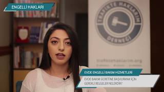 Evde Engelli Bakım Ücretine Başvuru [upl. by Secor428]